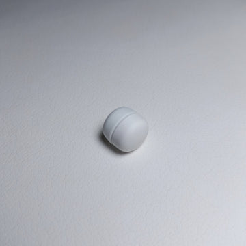 Circle Hijab Magnets - White