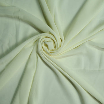 Plain Georgette - Cream