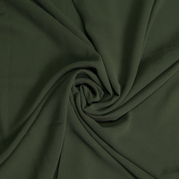 Plain Georgette - Hunter Green