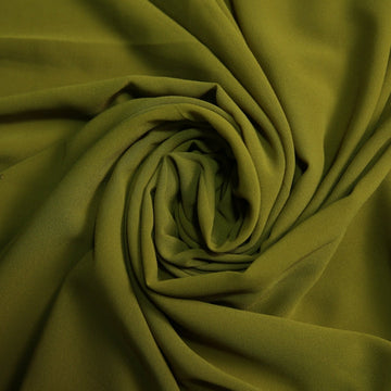 Plain Georgette - Olive