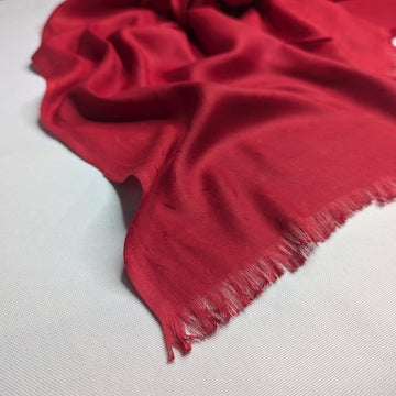 Viscose Self Jacquard - Red