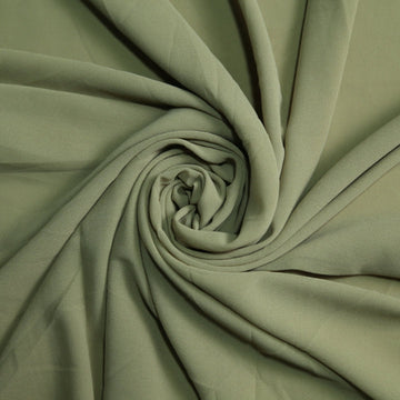 Plain Georgette- Tea Green