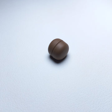 Circle  Hijab Magnets - Coffee Brown