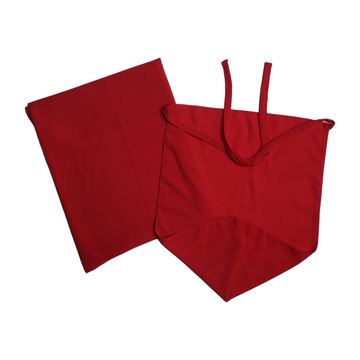Hijab and  Niqab - Red