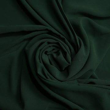 Plain Georgette - Bottle Green