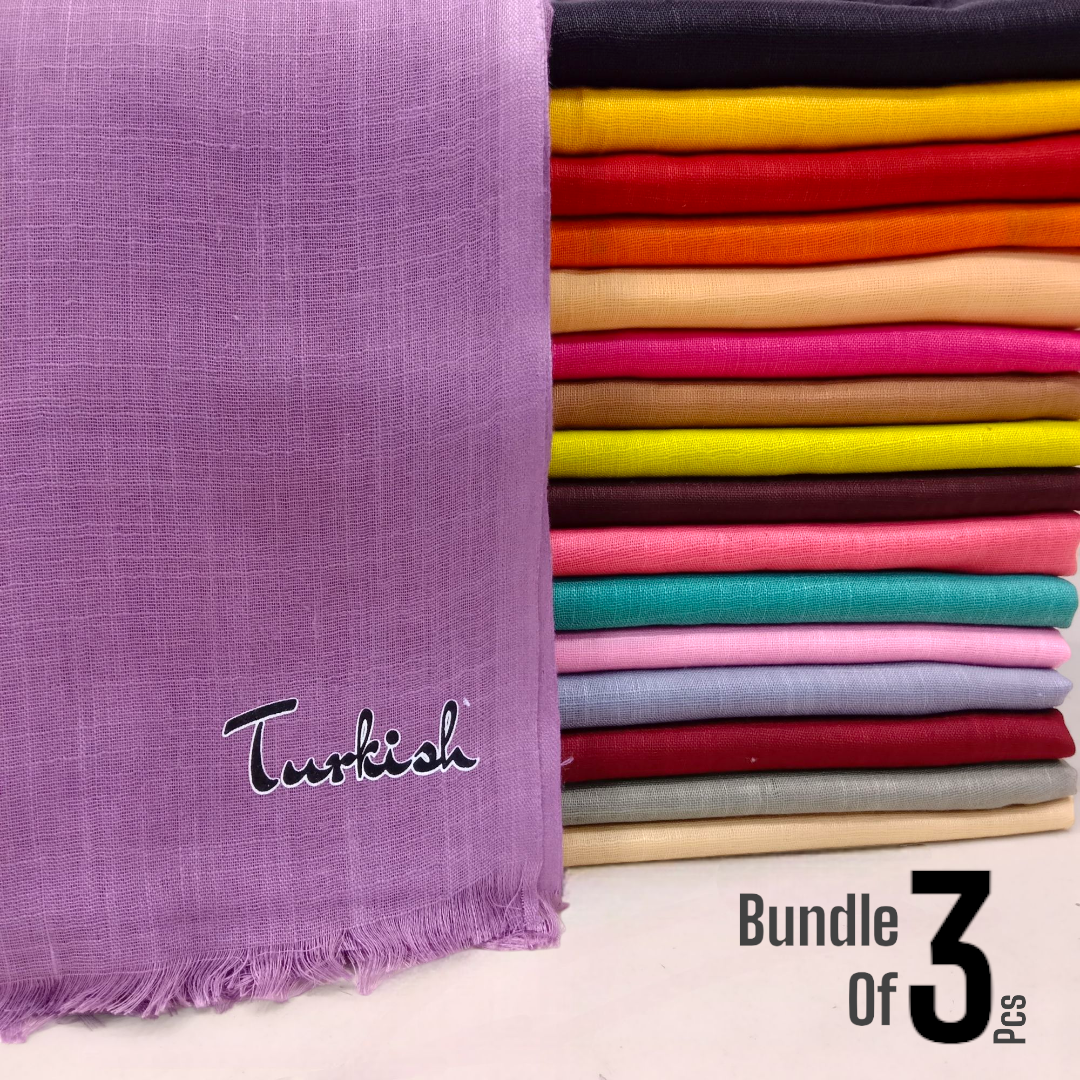 Lawn Turkish Bundle of 3