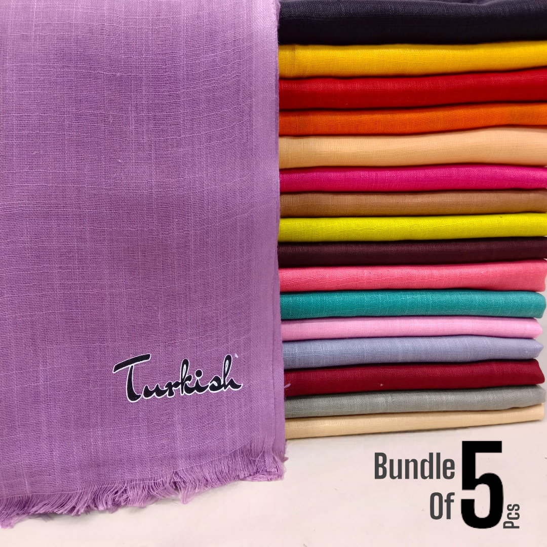 Lawn Turkish Bundle of 5