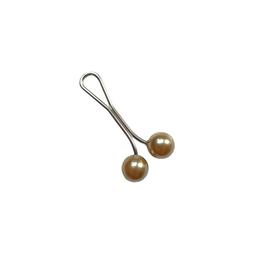 Pearl Hijab Pins - Old Gold
