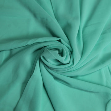 Plain Georgette - Mint Green