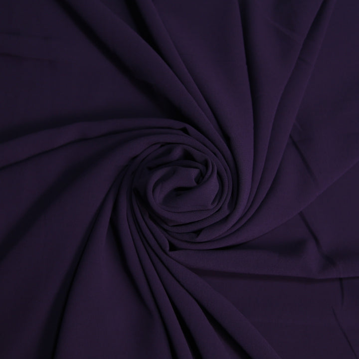 Plain Georgette - Purple