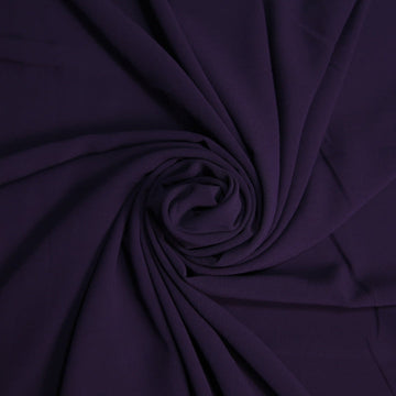 Plain Georgette - Purple
