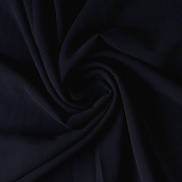 Plain Georgette - Black