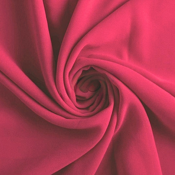Plain Georgette - Hot Pink