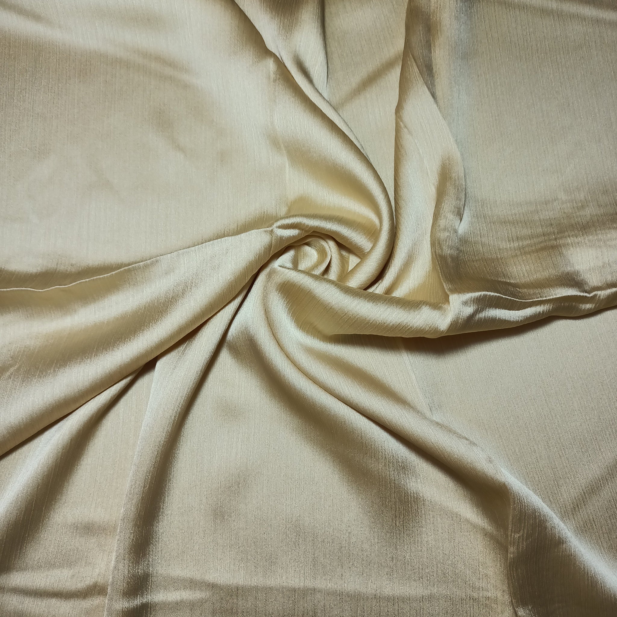 Metallic Silk - Cream